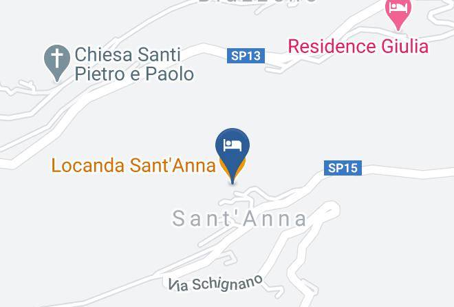 Como - Locanda Sant'anna Maps