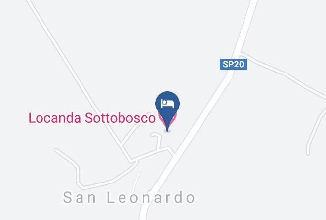 Oristano - Locanda Sottobosco Maps