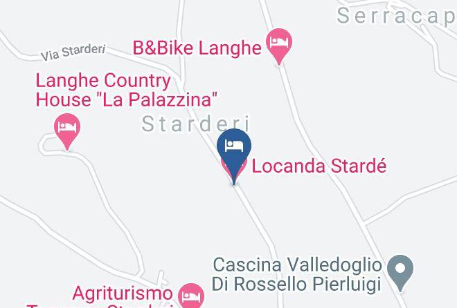 Cuneo - Locanda Starde Maps