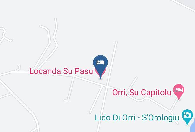 Nuoro - Locanda Su Pasu Maps