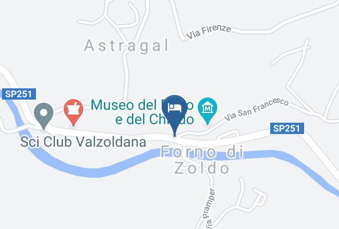 Belluno - Locanda Tana De L'ors Maps