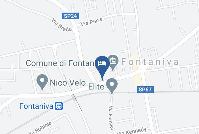 Padua - Locanda Trattoria Caffe Cavour Maps