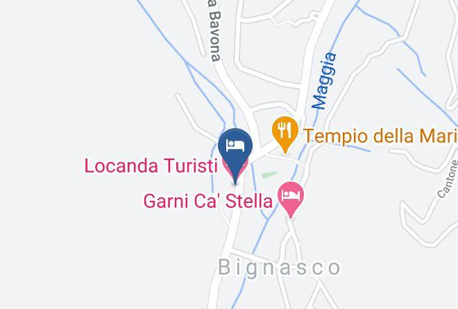 Vallemaggia - Locanda Turisti Maps