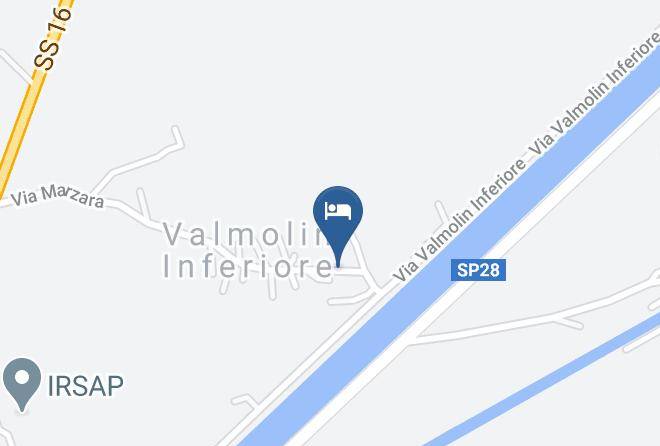 Rovigo - Locanda Valmolin Maps