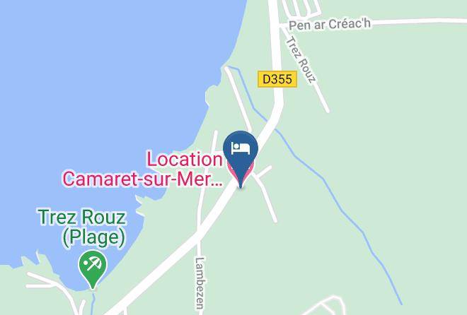 Finistere - Location Camaret Sur Mer Plage Et Sentier Cotier Maps