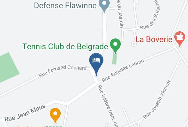 Namur - Location Court Terme Maps