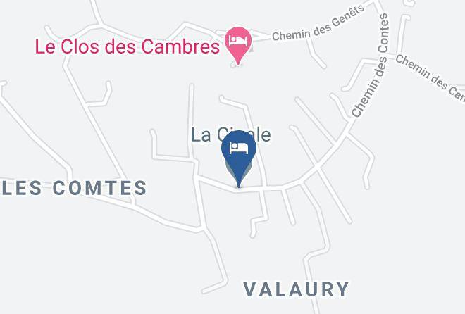 Var - Location De Bungalows La Cigale Maps