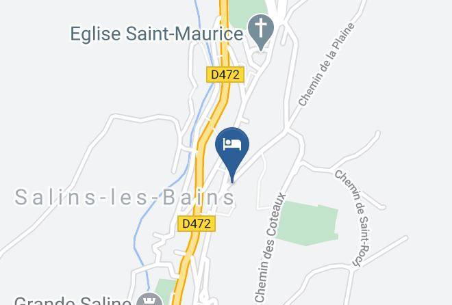 Jura - Location De Tourisme Salins L'aristoloche Maps