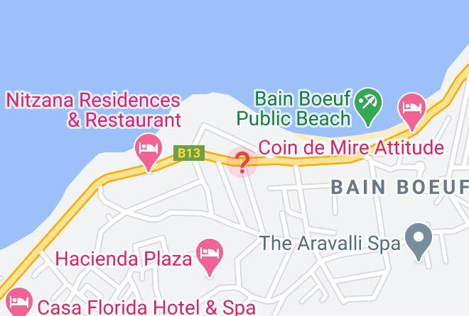 Grand Bay - Location De Vacances A Pereybere Maps