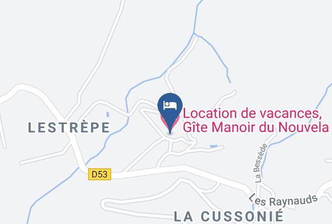 Tarn - Location De Vacances Gite Manoir Du Nouvela Maps