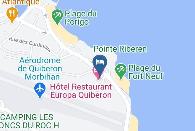 Morbihan - Location De Vacances Maps
