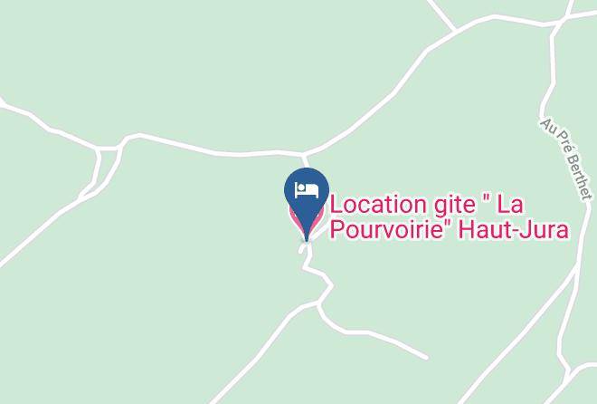 Jura - Location Gite La Pourvoirie Haut Jura Maps