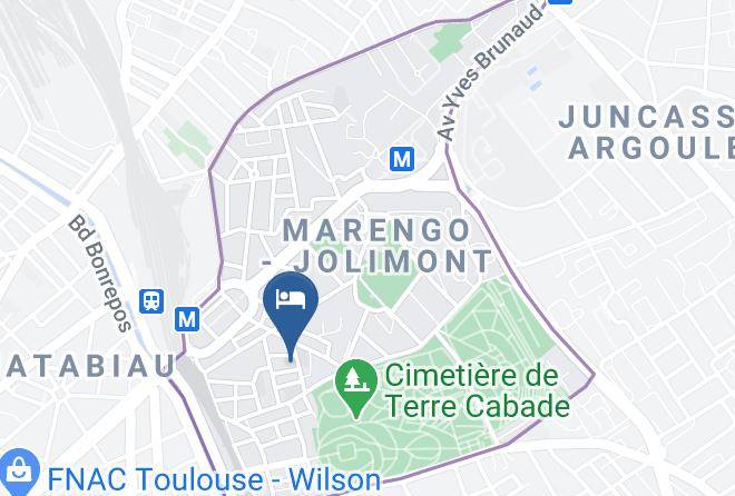 Haute Garonne - Location Meuble Boubee Toulouse Maps