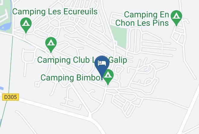 Landes - Location Mobil Home Biscarrosse Maps