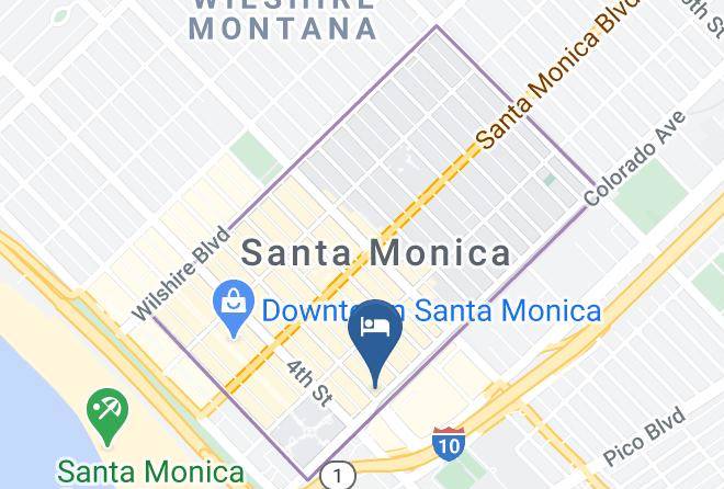 Los Angeles - Hampton Inn & Suites Santa Monica Maps