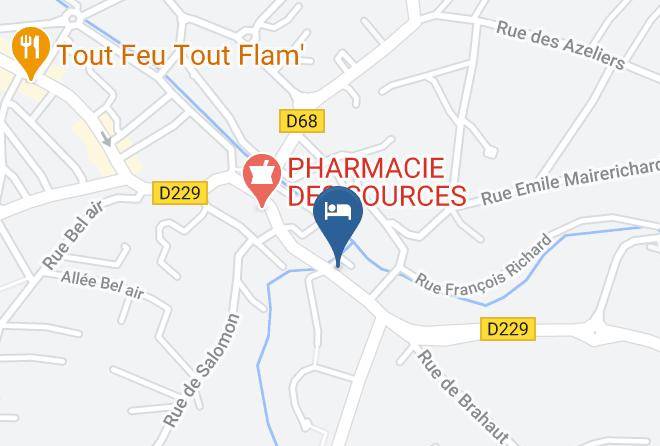 Vosges - Location Touristique Vittel Maps