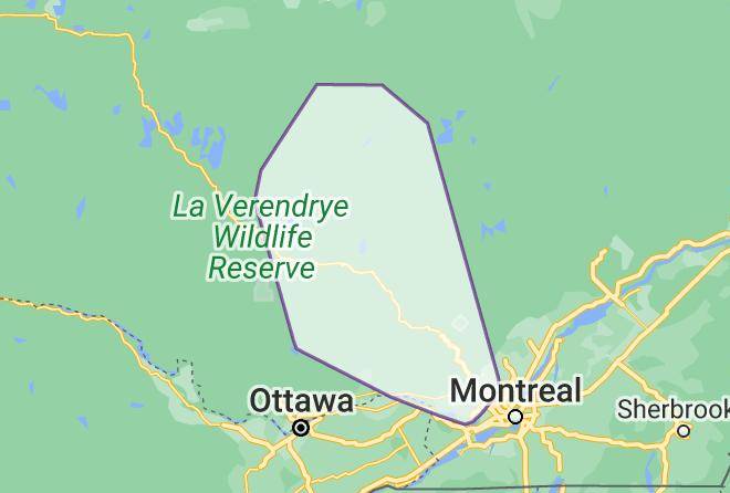 Antoine Labelle Regional County Municipality - Locations Du Sommet Maps