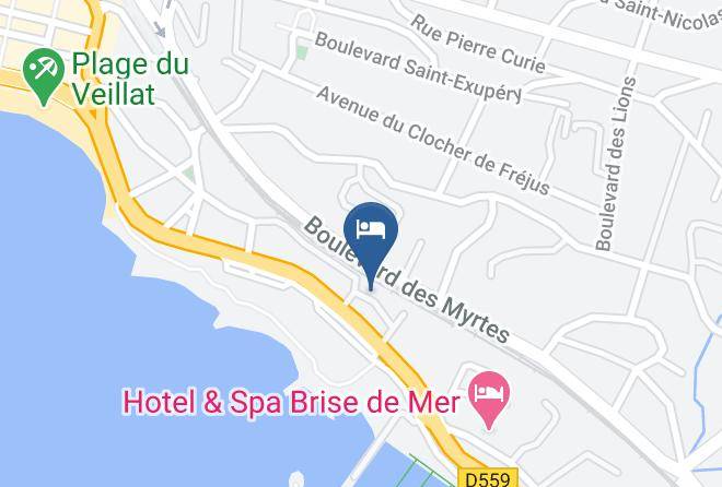 Var - Locations Maeva Particuliers Promenade Des Bains Maps