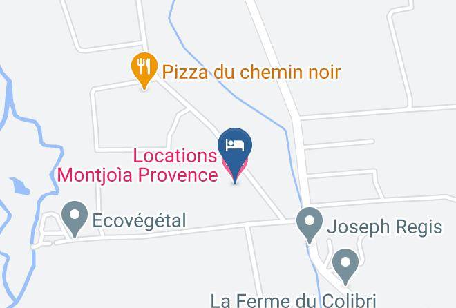 Vaucluse - Locations Montjoia Provence Maps