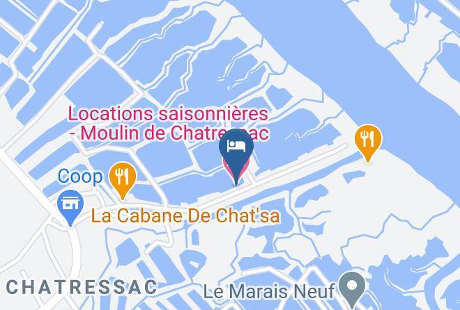 Charente Maritime - Locations Saisonnieres Moulin De Chatressac Maps