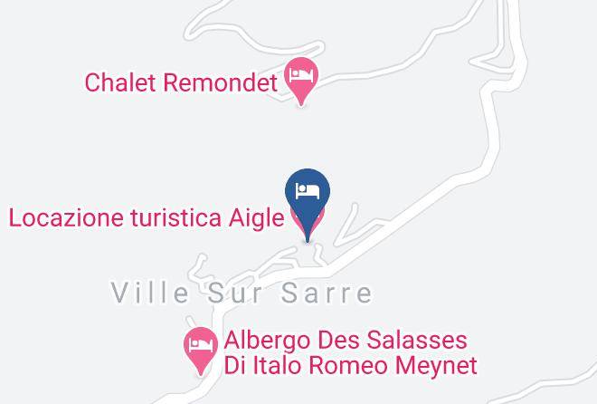 Aosta - Locazione Turistica Aigle Maps