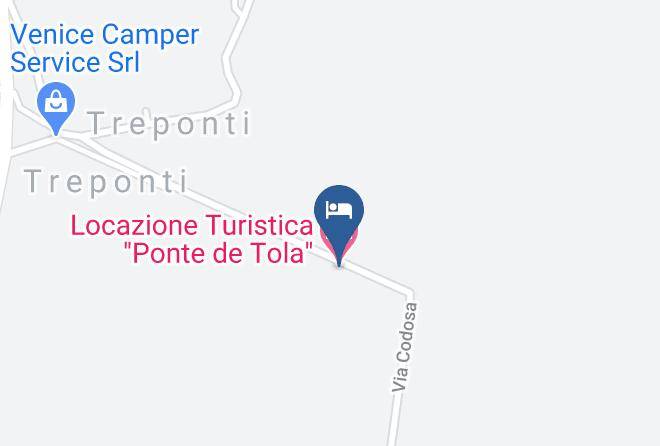 Rovigo - Locazione Turistica Ponte De Tola Maps