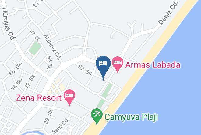 Kemer - L'oceanica Beach Resort Hotel Maps