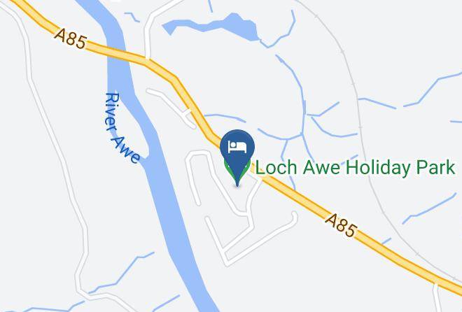Loch Awe Holiday Park Map