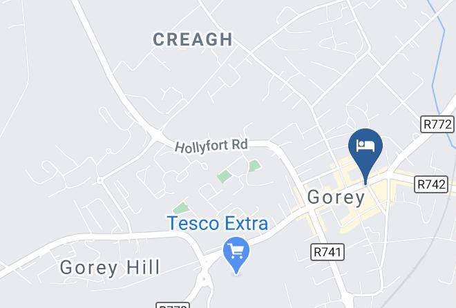 Gorey - Loch Garman Arms Hotel Maps