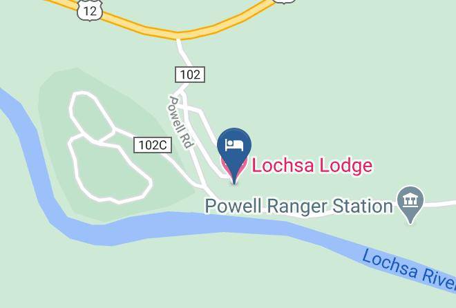 Idaho - Lochsa Lodge Maps