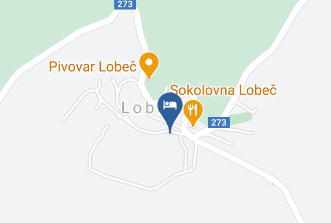 Zamek Lobec Map