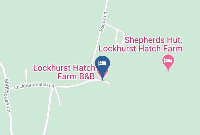 Surrey - Lockhurst Hatch Farm B&b Maps