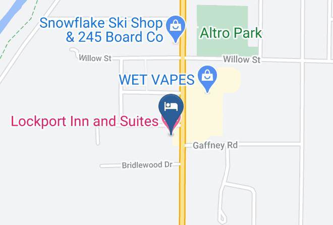 Lockport Inn And Suites Map