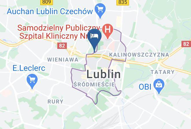 Locomotiva Hotel I Restauracja Map