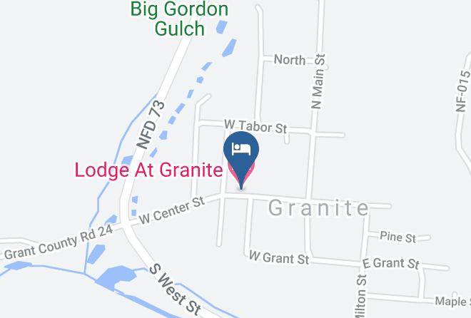 Lodge At Granite Map - Oregon - Grant