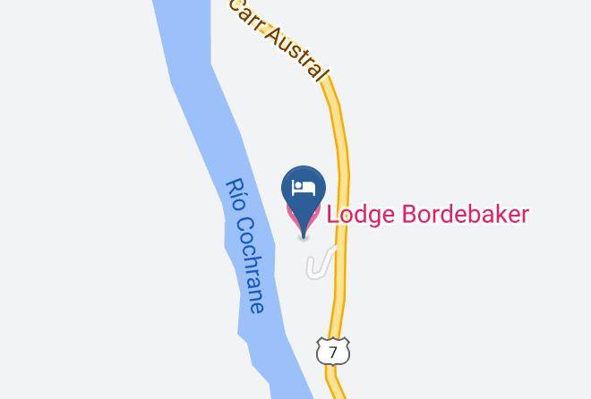 Capitan Prat Province - Lodge Bordebaker Maps