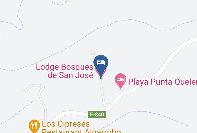 San Antonio Province - Lodge Bosques De San Jose Maps