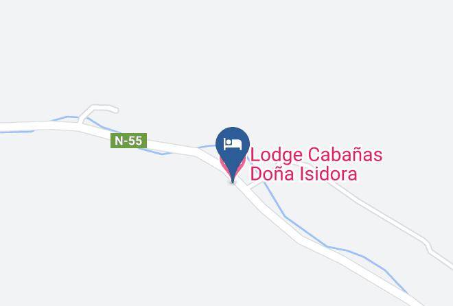 Diguillin - Lodge Cabanas Dona Isidora Maps