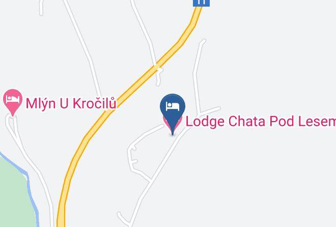 Bruntal - Lodge Chata Pod Lesem Maps