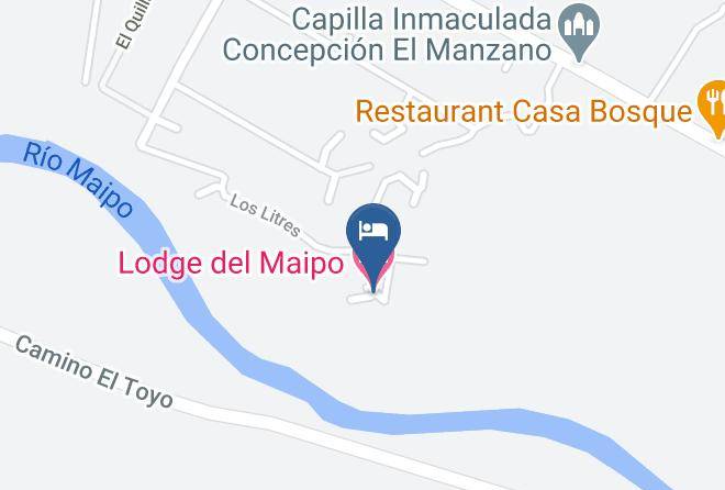 Cordillera Province - Lodge Del Maipo Maps
