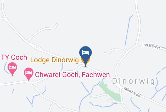 Gwynedd - Lodge Dinorwig Maps