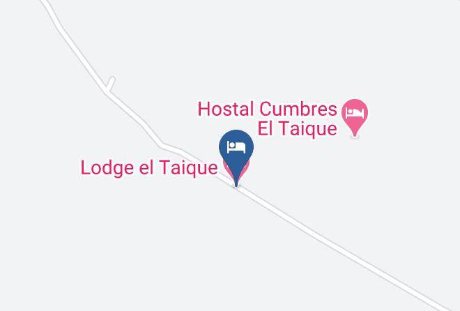Osorno Province - Lodge El Taique Maps