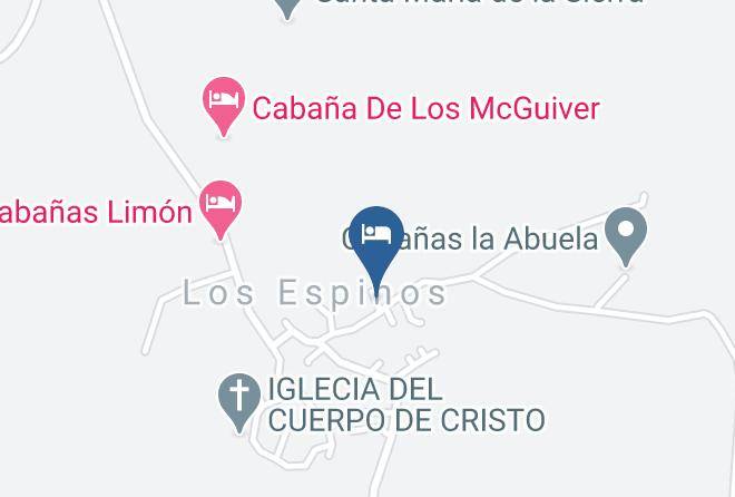 Tapalpa - Lodge En Los Espinos Tapalpa Maps