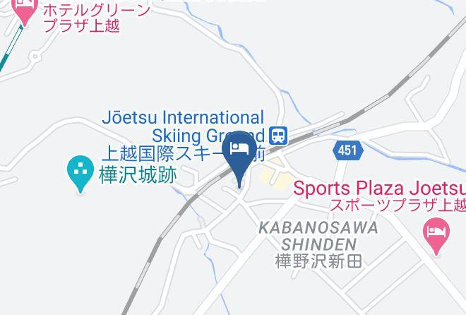Minamiuonuma City - Lodge Hanakaze Maps