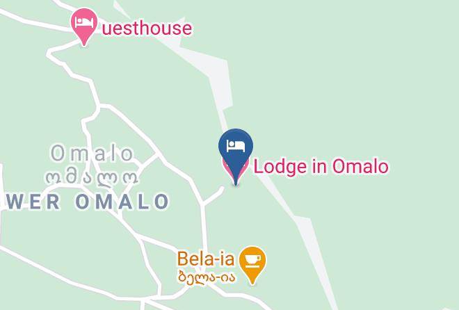 Georgia - Lodge In Omalo Maps