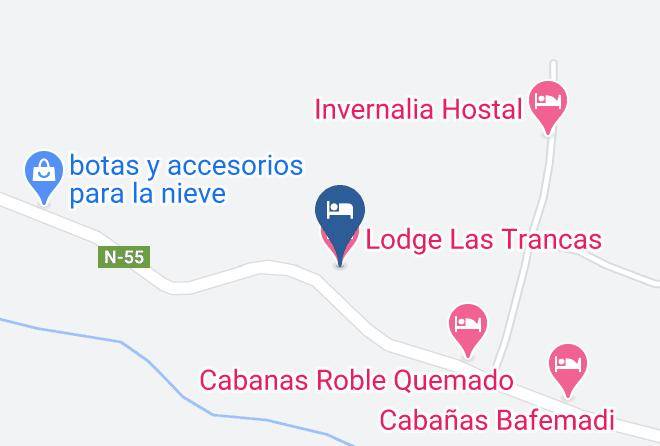 Diguillin - Lodge Las Trancas Maps