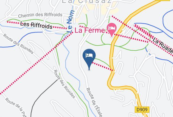 Haute Savoie - Lodge Le Grizzly Snow Lodge Maps