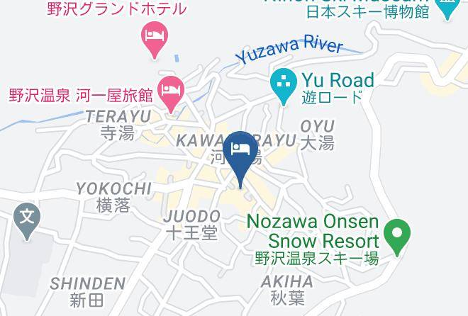 Nozawaonsen Vil Shimotakai District - Minshuku Tomihan Maps