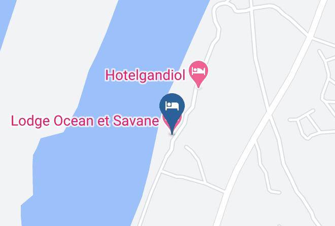 Lodge Ocean Et Savane Map