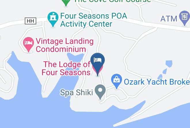 The Lodge Of Four Seasons Map